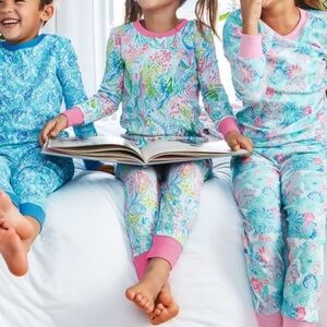 Lilly Pulitzer x pottery barn pjs